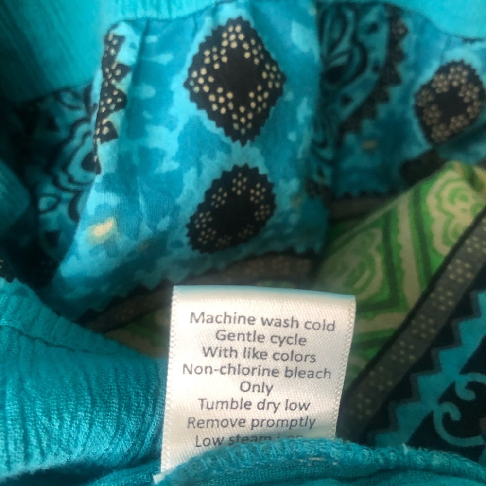 National dress cotton crinkle southwestern print boho PXL - Picture 9 of 10